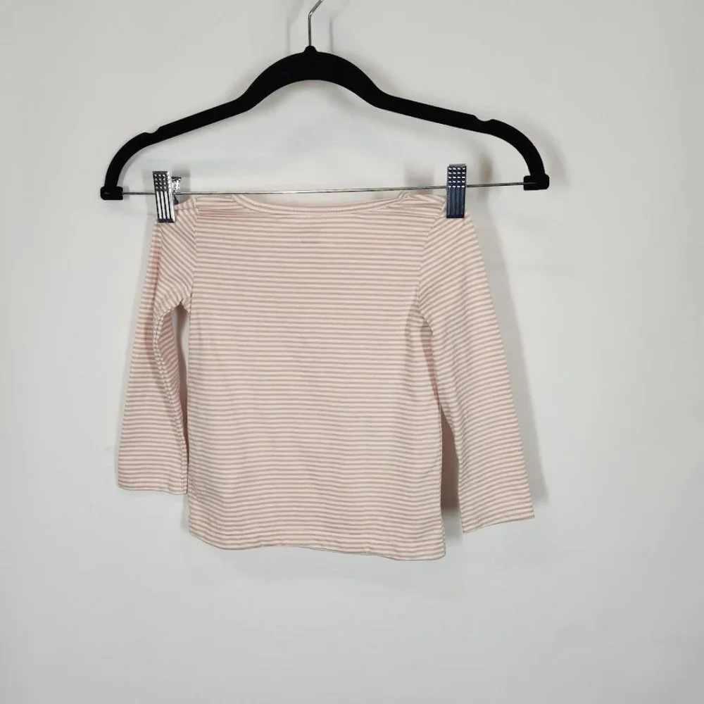 Carter's Girls‎ Striped Ruffle Shirt Size 2T